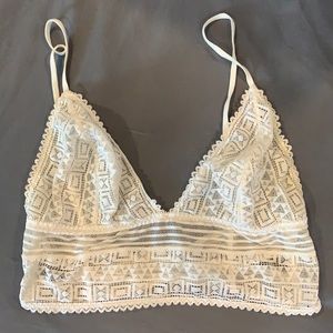 White bralette